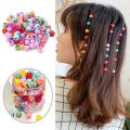 Mini Colourful Round Hair Clips 50pcs. 