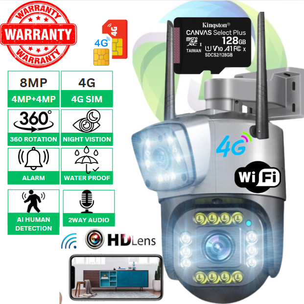 G6%20Dual%205Mp%20%7C%20WiFi%20HD%20Wireless%20Dual%20lens%20CCTV%20Camera%20360%20view%20with%20HD%20Infrared%20Night%20Vision%20Indoor/Outdoor%20-%20Image%202