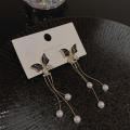 2023 New Fashion Trend Unique Design Elegant Delicate Light Luxury Black Butterfly Earrings Women Jewelry Party Premium Gifts. 