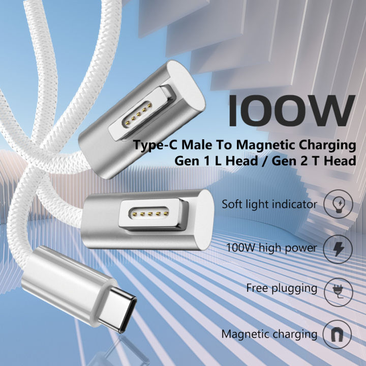 USB%20C%20to%20Magsafe%201/2%20Cable%20Cord%20Adapter%20For%20Apple%20MacBook%20Air/Pro%20Fast%20Charging%20Cable%20PD%20Power%20Supply%20Charger%20Converter%20Adapter%20-%20Image%204