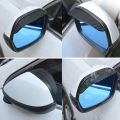 2PCS Car Rearview Mirror Rain Eyebrow Visor Carbon Fiber Car Rearview Side Snow Sun Visor Rain Cover Car Mirror Accessories. 