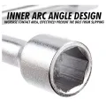 Cross Wheel Lug Wrench Wheel Tire Spanner Car Repair Tool - 17 - 19 - 21 - 23mm. 