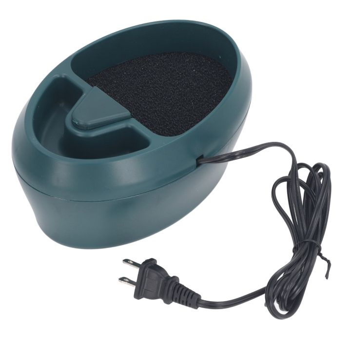 Reptile Water Fountain Waterfall Spout Lizard Water Dispenser Automatic Circulation Low Noise Easy Cleaning for Bearded Dragon