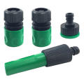 1/2" 4 Pcs Water Hose Pipe Tap Nozzle Connector Quick Connector Hozelock. 