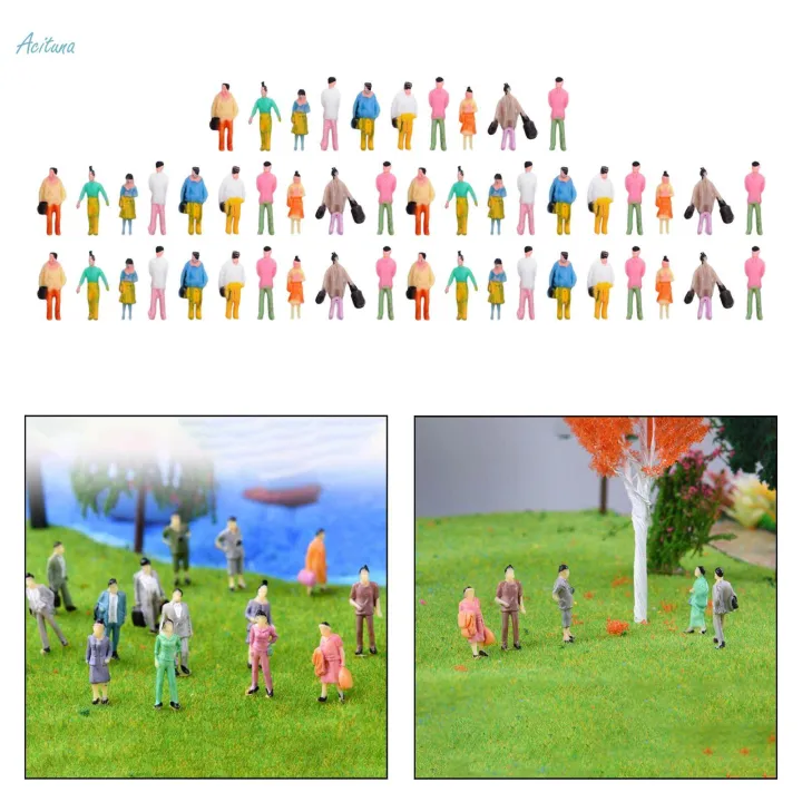 Miniature%20Model%20Railroad%20Figures%20Street%20Passenger%20People%20Model%20Architectural%20Sitting%20Standing%20Figures%20Toys%20Diorama%20Miniature%20Scenes%20Ornament%20-%20Image%202