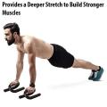 Push Up Bars - Strong Steel Non-Slip Push up Stands for Women and Men Home Gym Strength Training Exercise Equipment with Foam Padded Grips. 