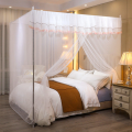 Mosquito Net 2023 New Household Bedroom Dorm Installation-Free Old Floor Single Door Single Double Bed Mosquito Net. 