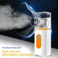 Handheld Nebulizer Atomizer Steam Inhaler Mesh Nebulizer Household Portable Atomizing Sprayer Electric USB Nebulizer Machine for Children and Adults. 