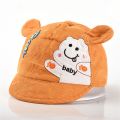 Casual UV Protection Baby Baseball Cap Thin Breathable Soft Cotton Duck Tongue Hat Cute Cartoon Baby Sun Cap Outdoor. 