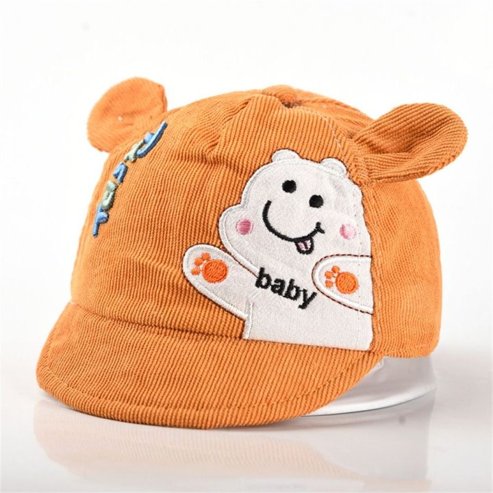 Casual%20UV%20Protection%20Baby%20Baseball%20Cap%20Thin%20Breathable%20Soft%20Cotton%20Duck%20Tongue%20Hat%20Cute%20Cartoon%20Baby%20Sun%20Cap%20Outdoor%20-%20Image%205