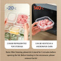 1/3/5Pcs Portable Transparent Cheese Slice Storage Box Fridge Butter Container Refrigerator Fruit Vegetable Fresh-keeping Organizer. 