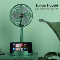 MAYTTO rechargeable Fan Mini Foldable Telescopic Electric Fan Low Noise Portable Folding Telescopic Small Desktop Fan. 