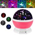 Star Lamp Sky Star Unicorn Children Kids Baby Sleep Romantic Led Projection Lamp USB/AA Battery Dream Rotating Star Lamp Rotating Night Light Projector Lamp Starry Star Master .  තරු ප්‍රොජෙක්ටර් ලාම්පුව. 