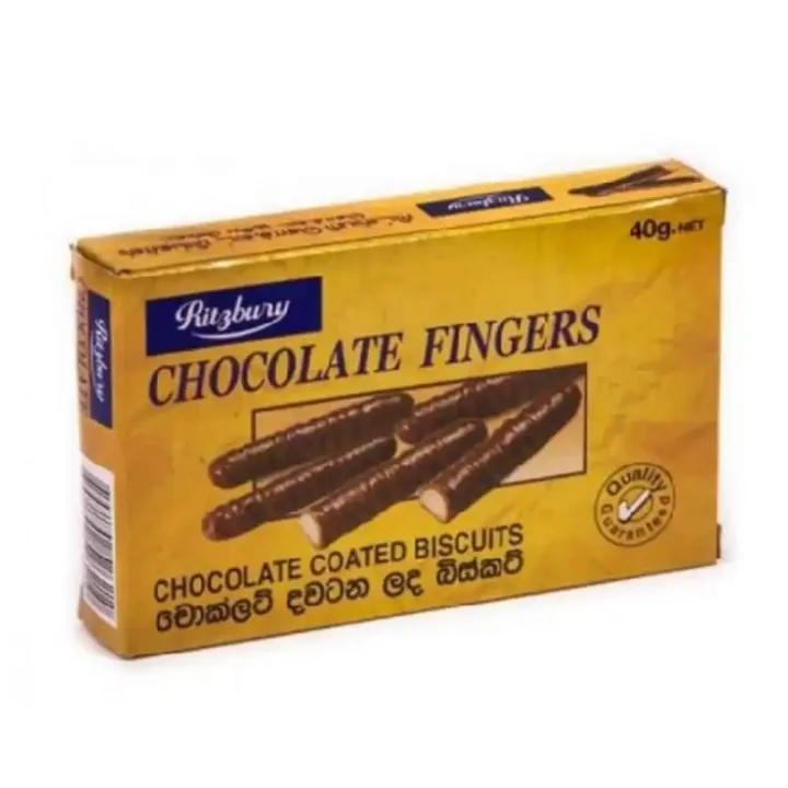 Ritzbury Chocolate Fingers 40G