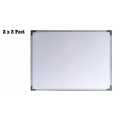White Boards 2 X 3 Feet (Double Side). 