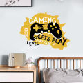 Gaming Zone Game Wall Sticker Playroom Bedroom Eat Sleep Game Repeat Xbox Ps4 Quote Wall Decal Gamers Room Vinyl Decor For Gamers Living Room Bedroom. 