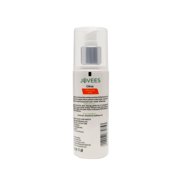 Jovees%20Citrus%20Cleansing%20Milk%20for%20Face%20100%20Ml%20Natural%20Herbal%20Cleanser%20for%20Deep%20Pore%20Cleaning%20And%20Oil%20Control%20-%20Image%202