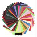 Felt Fabric Sheet Polyester Felt - 10 20 25 Colors of A4 Sizes. 