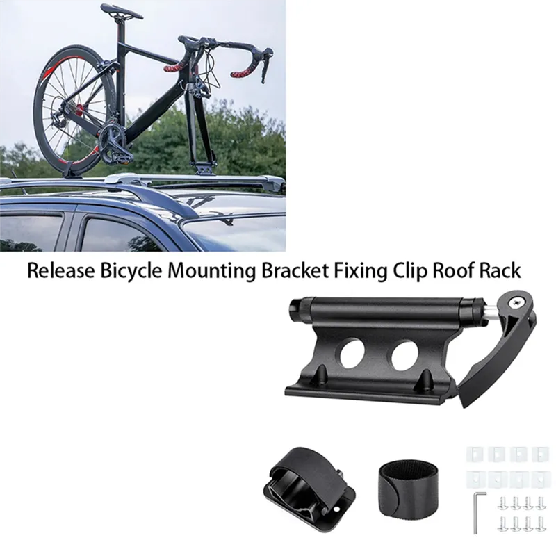 Car Bike Rack Road Bicycle MTB Roof Rack Quick Release Bicycle - Main Image