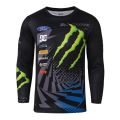 2023 design shirt moto monster energy pro gear motorcycle racing bike riding top casual riding apparel men 3d cycling jersey ，Contact the seller for personalized customization of the name. 