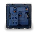 Universal Socket Panel 13A Wall Socket Plug Standard Gray Outlet AC 230V Wall Switch Controls Power Socket. 