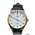 Titan White Dial brown Band Analog Watch For Men | YS7AA |. 