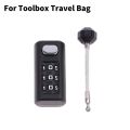 3 Digit Coded Lock Small Locks Resettable Padlock Luggage Locks For Toolbox Travel Bag Cupboard Backpack Black. 