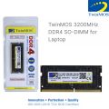 TwinMOS 3200MHz DDR4 SO-DIMM Laptop RAM - 8GB. 