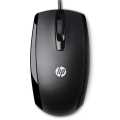 HP X500 Optical Wired USB Mouse Black. 