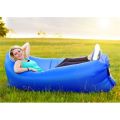 Inflatable Lounger Air Sofa Lightweight Beach Sleeping Bag Air Hammock Folding Rapid Inflatable Sofa for Beach, Camping, Travel. 