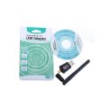 USB WiFi Wireless Adapter Dongle 300Mbps With Antena. 