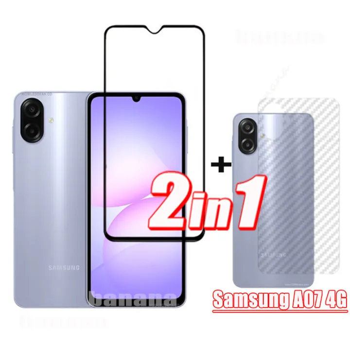 Samsung%20Galaxy%20A07%204G%20Anti-Spy%20Tempered%20Glass%20Screen%20Protector%20For%20Samsung%20A17%20A16%20A06%20Skin%20Carbon%20back%20film%20-%20Image%202