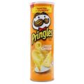 Pringles Potato Crisps Cheesy Cheese Flavor – 165g. 