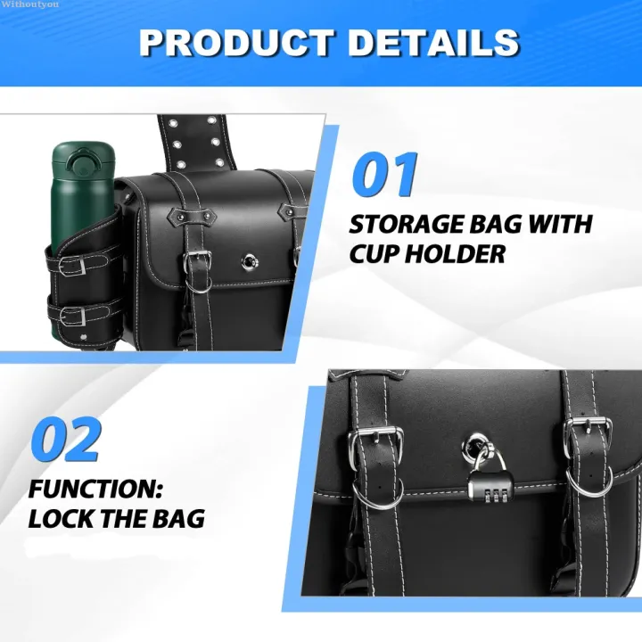 Withoutyou%20DynaSportster%20Rack%20With%20Cup%20Leather%20PU%20Saddle%20Universal%20New%20style%20Motorcycle%20Saddle%20Bag%20Side%20Duffle%20Bag%20Softail%20-%20Image%204