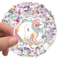 20/40/60 pcs of cartoon cute unicorn sticker pack for girls kids graffiti Stickers. 