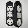Multi plug Universal Extension power cord 4 Ports Rubber Extension Cord, 4way Extension Plug 250V 16A ( 2 universal Power Socket + 2 simple Ports ) High Quality Power Electric Multipurpose Extension Power plugs, Female plugs, Field plugs, Extension plugs. 