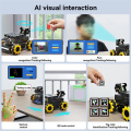 (GGBR) Raspbot V2 AI Vision Robot Car Kit with Camera Mecanum Wheel Toy Educational DIY Python Programming for 5. 