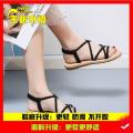Women's Flat Sandals Summer Flat Heel Roman Shoes2023New Women's Student All-Match Thin Strap Fairy Style Sandals. 