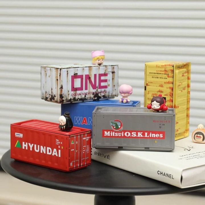 Home Decor Retro Industrial Style Mini Storage Box Desktop Organizer ...