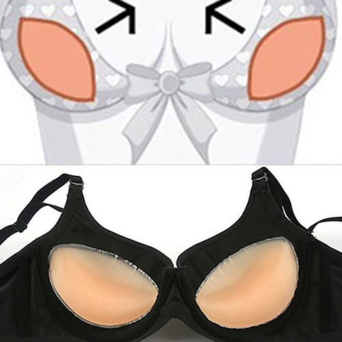 Women%5C's%20Silicone%20Gel%20Bra%20Breast%20Enhancer%20Push%20Up%20Inserts%20Pads%20-%20Image%203