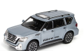 Nissan Patrol SUV Diecast Alloy Car ChiMei Luxurious Simulation Toy Vehicles Metal Car 6 Doors Open Model Car Sound Light Toys For Gift. 