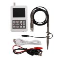 1 Set Digital Handheld Oscilloscope 5M Bandwidth 20MSps Sampling Rate Mini Size PRO Oscilloscope with P6100 Oscilloscope Probe. 
