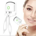 Heated Eyelashes Curler USB Rechargeable Electric Eyelash Curlers with 2 Level Temp,Quick Heating & Long-Lasting Curling Effect. 