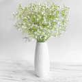 Artificial Plastic Flowers Bouquet White Gypsophila DIY Home Wedding Balcony Babysbreath Outdoor Decoration Flower. 