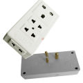 QP Multi Plug Adapter 3 Way Universal Adapter with Square Pin. 
