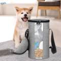 Dog Training Bag with Side Bag Zipper Closure Outdoor Traveling Pets Snack Bag. 
