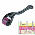 Derma Roller 0.5mm Titanium 540 Micro Needle                           Home Face Roller Remove Acne Marks Repair Face for Beard Growth and Hair Loss Treatment. 