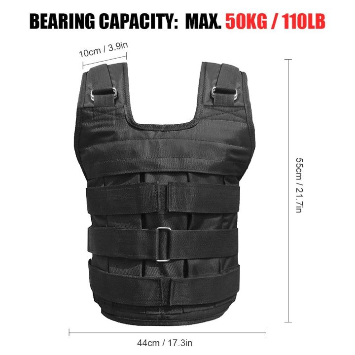 Max%20Loading%2050kg%20Adjustable%20Weighted%20Vest%20Weight%20Jacket%20Oxford%20Exercise%20Weight%20Loading%20Cloth%20Strength%20Training%20(Empty)%20-%20Image%205