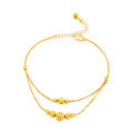 【Cheap】Imitation 18k gold anklet frosted first day shayo summer beach foot jewelry women's ornaments. 