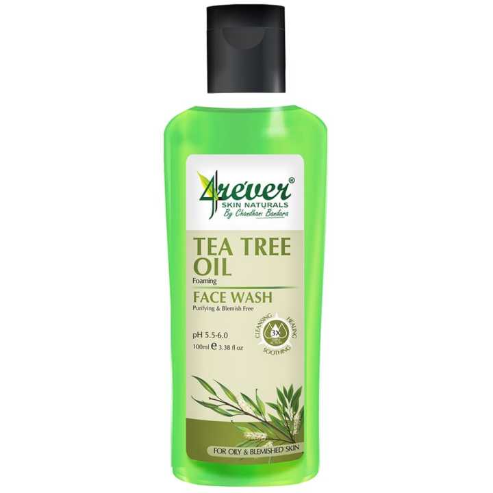 4rever%20Tea%20Tree%20Oil%20Foming%20Face%20Wash%20100ml%20-%20Image%202